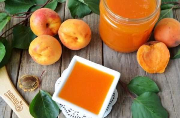 Зефир-желе из спелых абрикосов